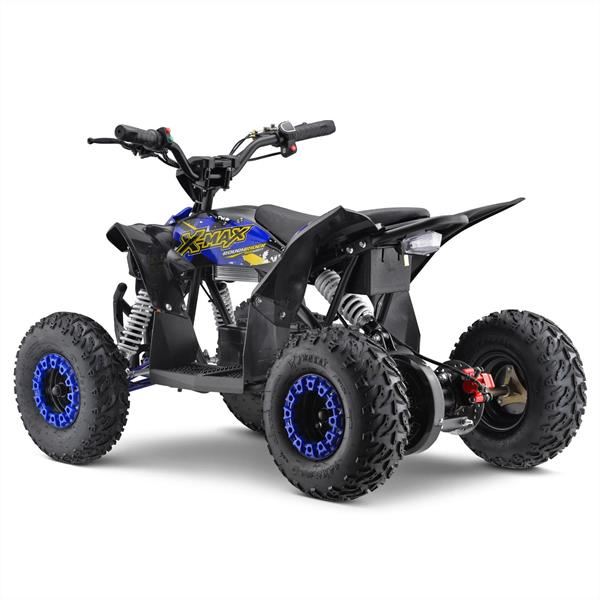 FunBikes X-Max Roughrider 1500w Lithium Electric Blue Junior Quad Bike