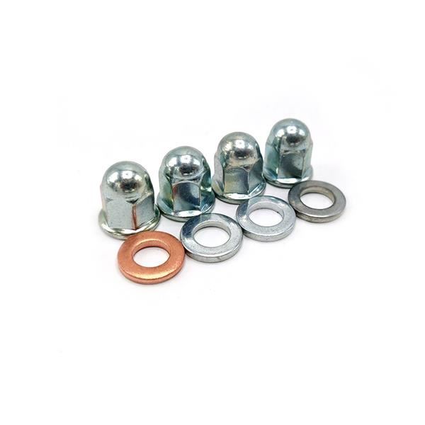 Pit Bike Engine Cylinder Head Lock Nuts + Washers