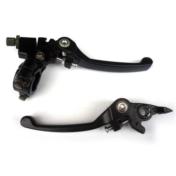 Pit Bike Folding Levers Black