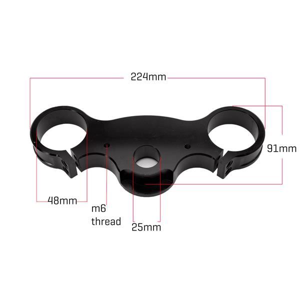 M2R RF125 RF140 RF160 Pit Bike 48mm Lower Fork Clamp