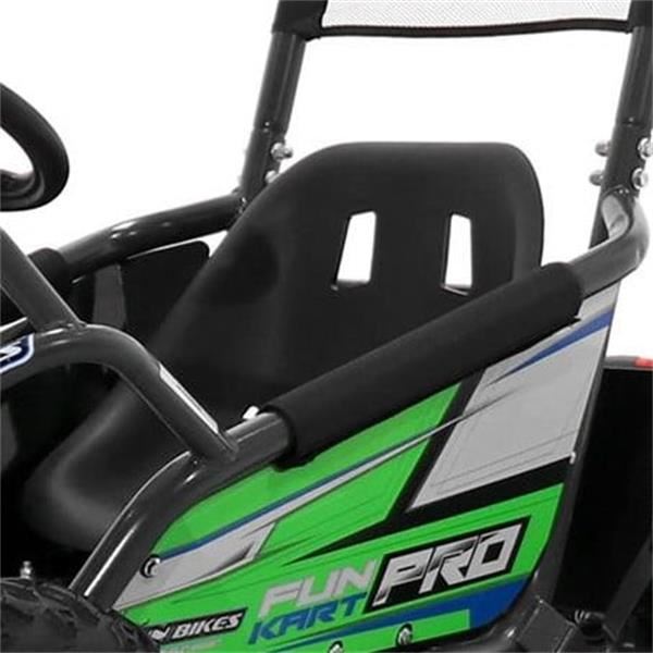 FunBikes Funkart Pro 1000w Green Kids Electric Go Kart