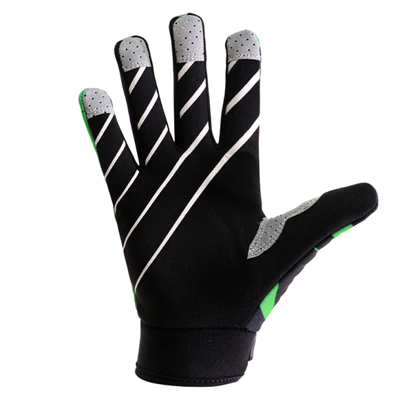 Chaos Kids Motorbike Quad Bike Gloves Green