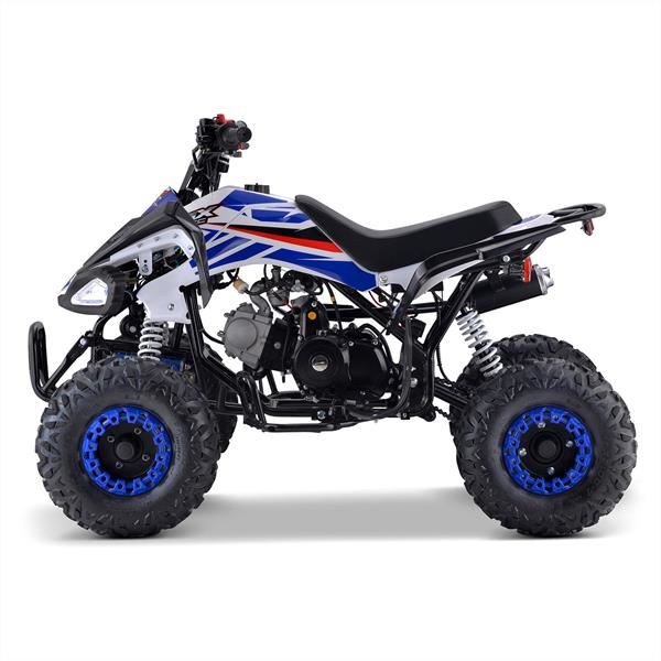 FunBikes Xtrax Sport 125cc Petrol Blue Junior Quad Bike