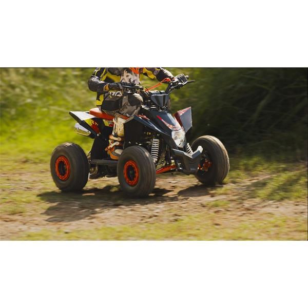 FunBikes X-Max Roughrider 110cc Red Junior Petrol Quad Bike