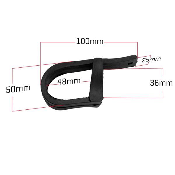 M2R 50R Rear Swing Arm Chain Slider