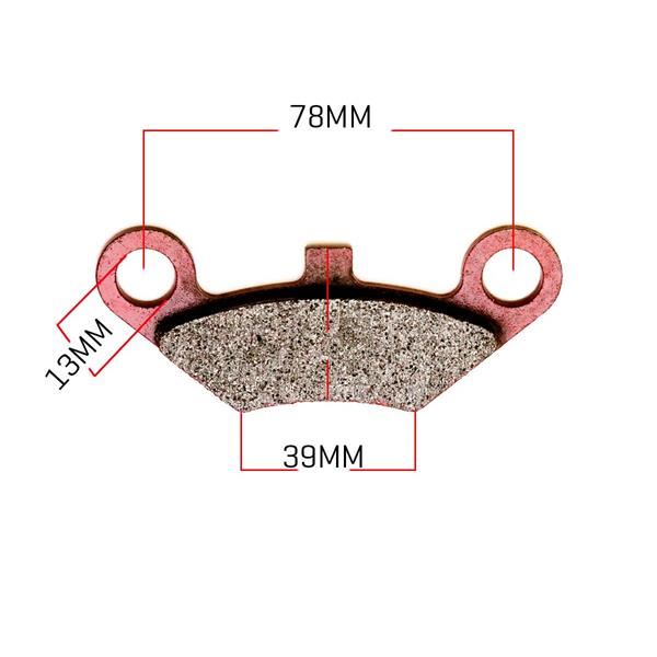 EGL 250 Quad Bike Front Brake Pads