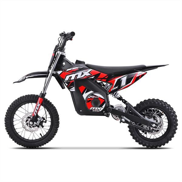 FunBikes MX1000w Red Kids Electric Dirt Bike