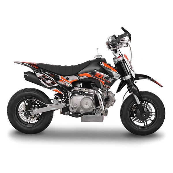 10Ten 90R 90cc Motorbike 62cm Semi-Automatic Mini Supermoto Pit Bike