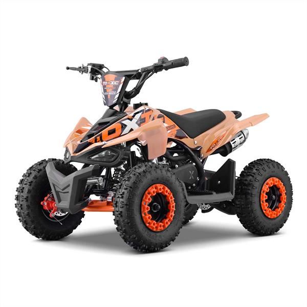 FunBikes Toxic 50cc Orange Kids Mini Petrol Quad Bike
