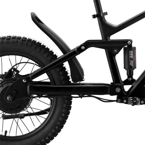 MXR Freestyle 18 350w 36v Li 18/18 Black MX Kids Electric Balance Bike