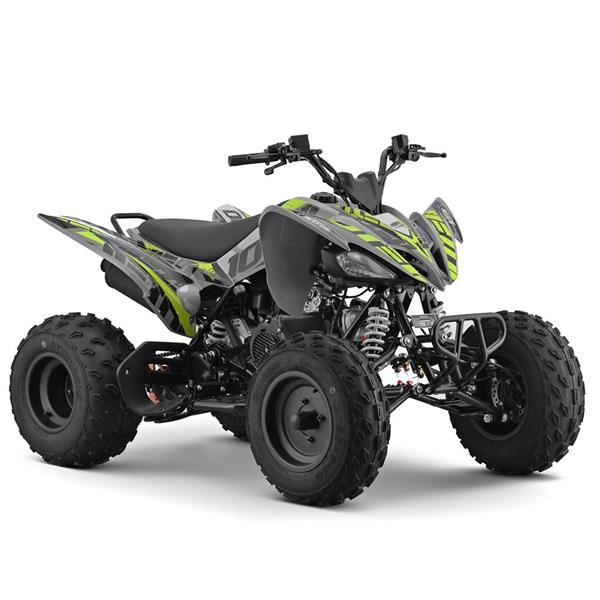 10Ten RXR 180cc Grey/Green Adult Petrol Quad Bike