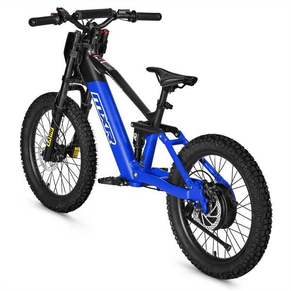 FunBikes MXR Freestyle 20 750w 36v Li 20/20 Blue Electric MX Bike
