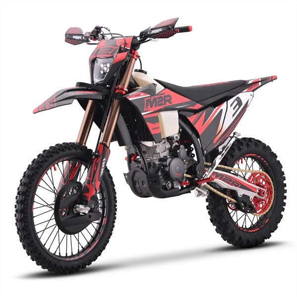M2R RS-R 300 279cc 21/18 94cm Black/Red Motocross Dirt Bike