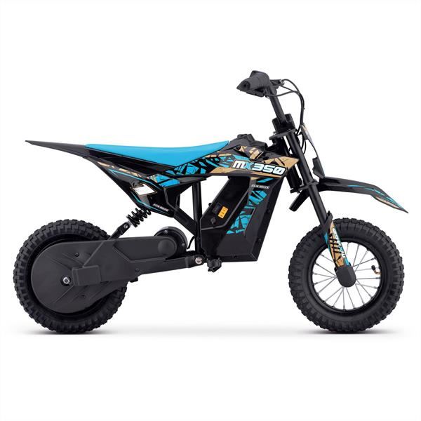 FunBikes MX350 Blue Electric Kids Dirt Bike