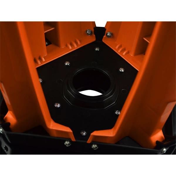 Dirt Pit Bike Pro MX Ridge Orange Stand