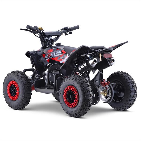 Excite 50cc Red Kids 2023 Premium Mini Quad Bike