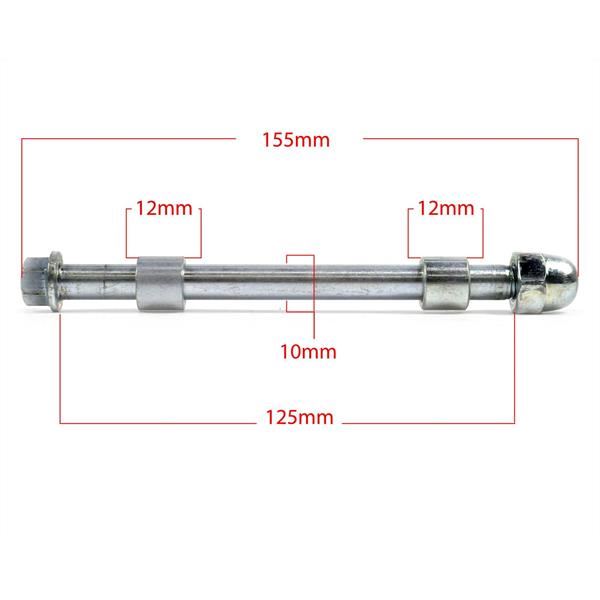 Monkey Bike Front Axle