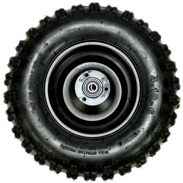 Mini Quad Bike Red Front Wheel