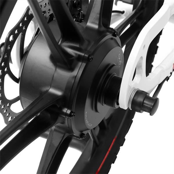 Amped A20 300w 36v 5.0ah Li White Kids Electric Balance Bike