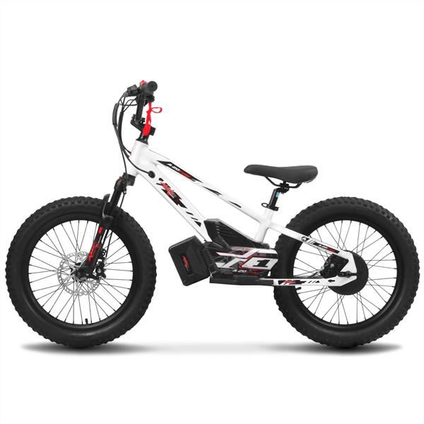 Amped A20 Pro White 800w 36v 10ah Electric Balance Bike
