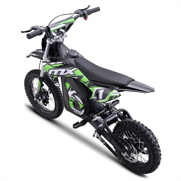 FunBikes MX1000w Green Kids Electric Dirt Bike
