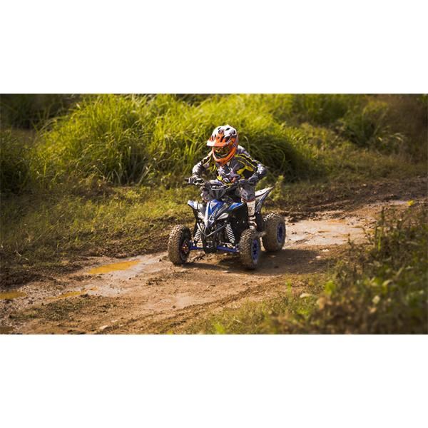 FunBikes X-Max Roughrider 110cc Blue Junior Petrol Quad Bike