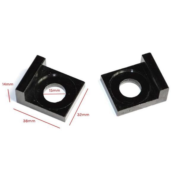 Pit Bike Chain Adjusters Black