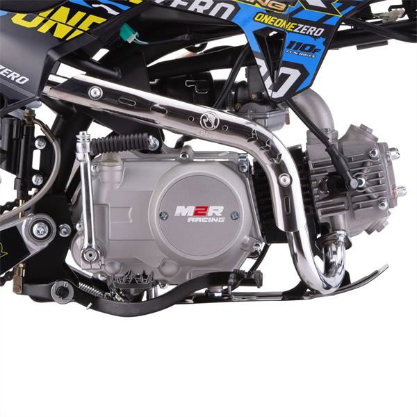 M2R Racing KX110F 110cc 14/12 76cm Blue Semi-Automatic Pit Bike 2025 Model