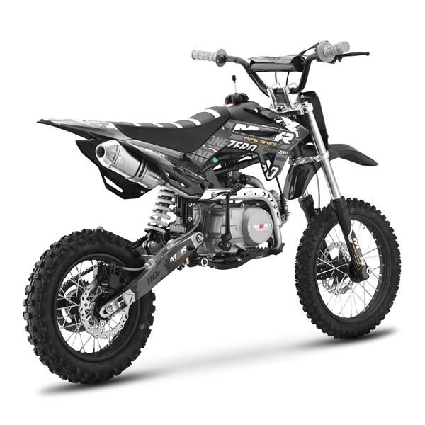 M2R Racing KX110F 110cc 14/12 76cm Grey Semi-Auto Pit Bike 2025 Model
