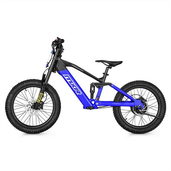 FunBikes MXR Freestyle 20 750w 36v Li 20/20 Blue Electric MX Bike