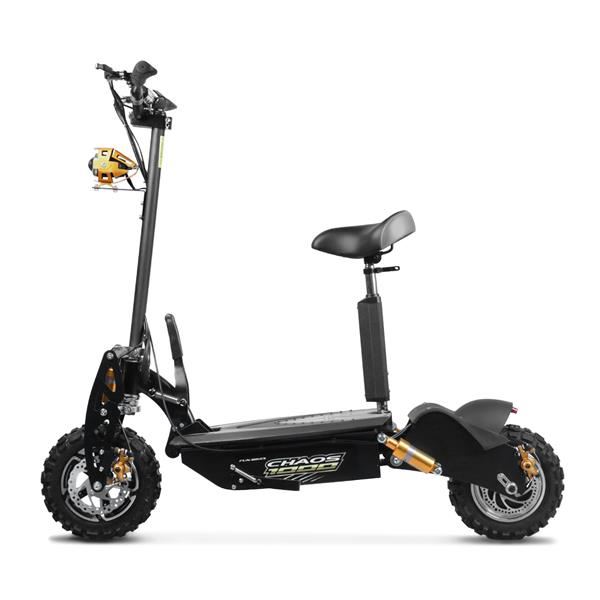 Chaos 1000w 48v SLA Hub Drive Black Off Road Electric Scooter