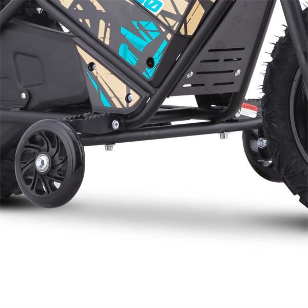 FunBikes MB250 250w 24v SLA Blue Electric Kids Mini Bike