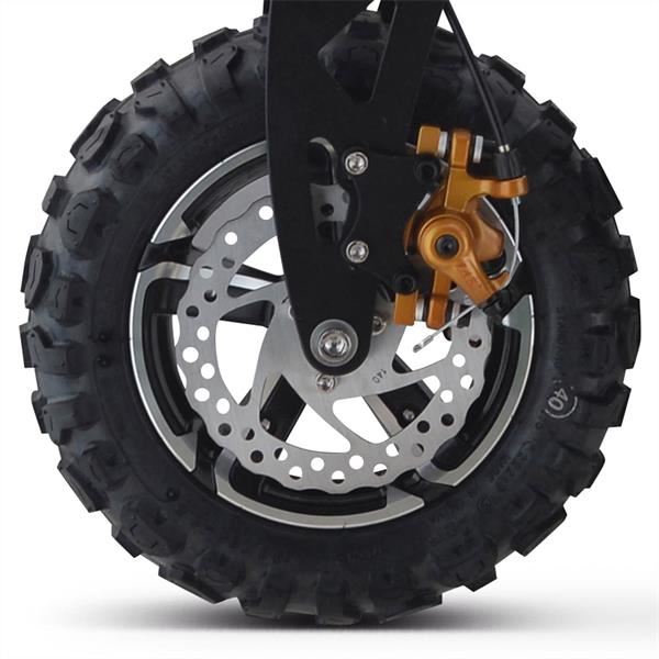 Chaos 48v 1000w Hub Drive Off Road Black Adult Electric Scooter