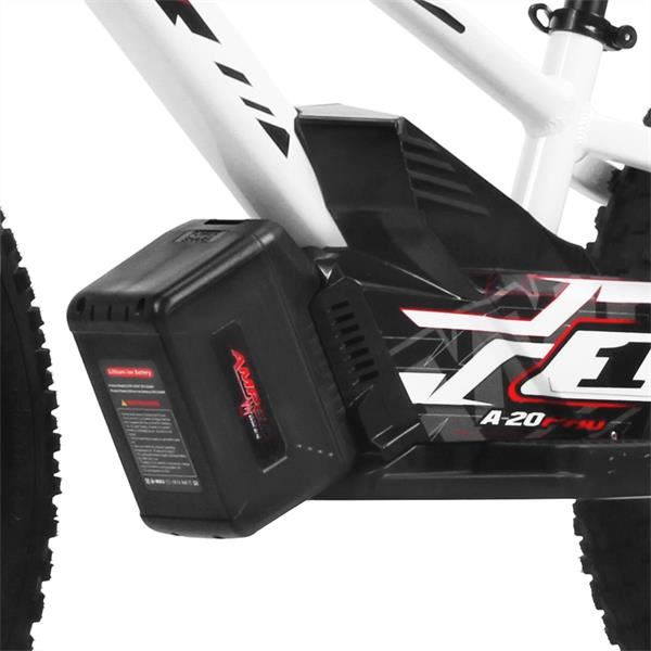 Amped A20 Pro White 800w 36v 10ah Electric Balance Bike