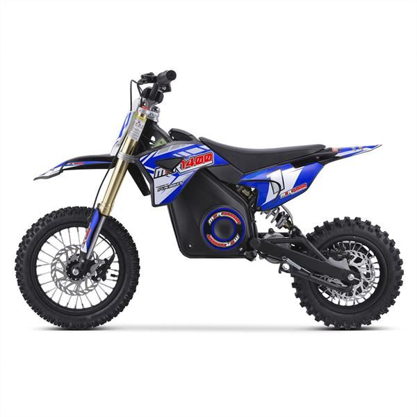 FunBikes MXR 61cm 1300w Blue Electric Kids Mini Dirt Motorbike