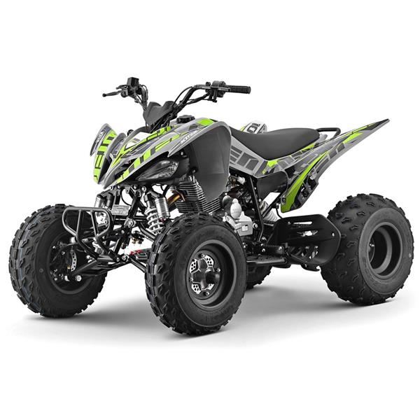 10Ten RXR 250 Grey/Green Adult Petrol Quad Bike