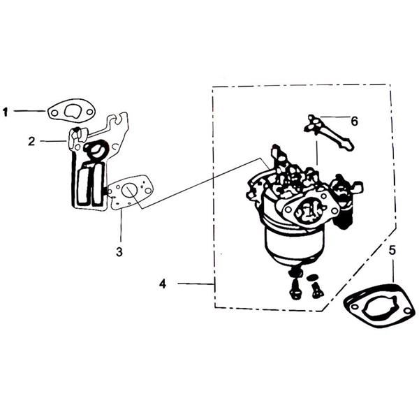 Go Kart, Buggy Carburetor Spacer JF168-I-05