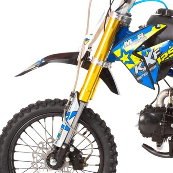 M2R Racing KXF125 120cc 14/12 76cm Black Blue Pit Bike