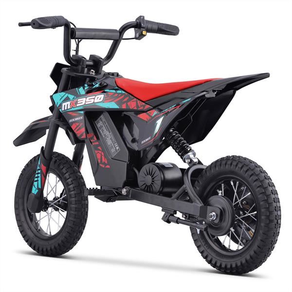 FunBikes MX350 Red Electric Kids Dirt Bike