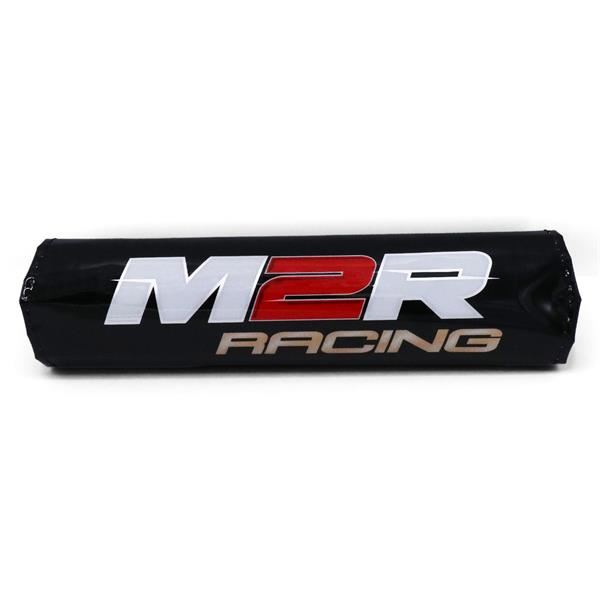 M2R Bar Pad Cover For Crossbar Handlebars - Black with M2R Logo
