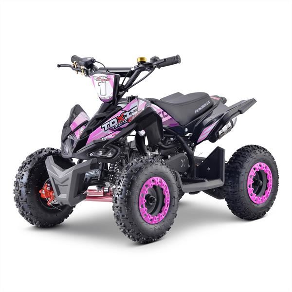 FunBikes Toxic 50cc Pink Kids Petrol Mini Quad Bike