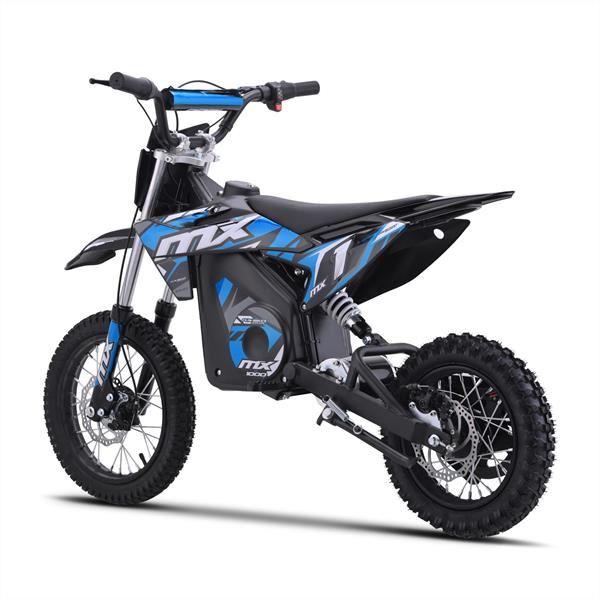 FunBikes MX1000w Blue Kids Electric Dirt Bike
