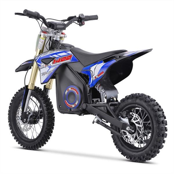 FunBikes MXR 61cm 1300w Blue Electric Kids Mini Dirt Motorbike