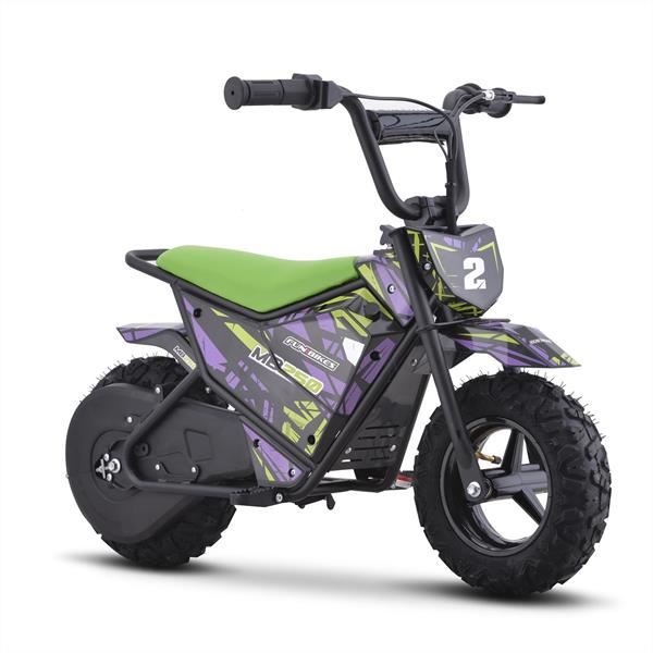 FunBikes MB250 43cm Motorbike 250w Green Electric Kids Monkey Bike