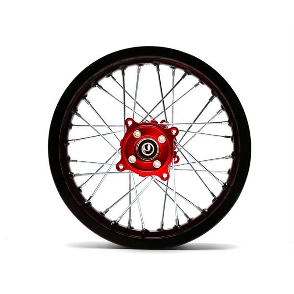 Pit Bike Wheel Rims 14 12 SDG CNC Red Hub