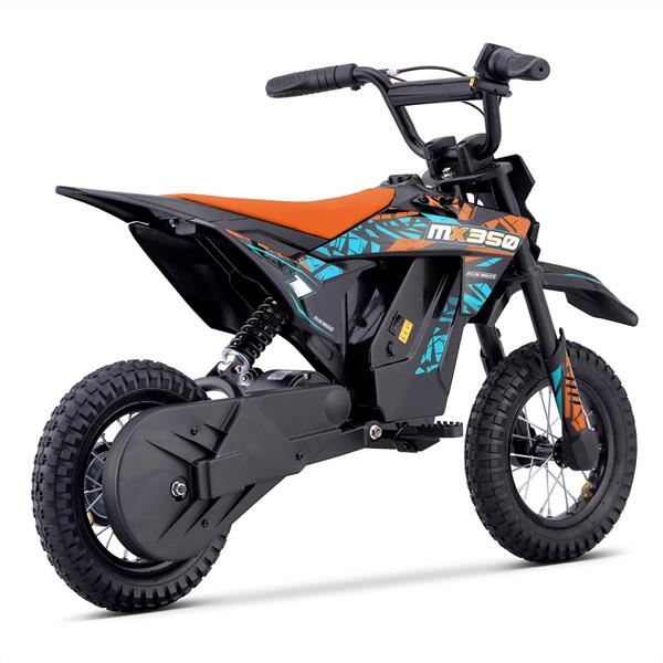 FunBikes MX350 Orange Electric Kids Dirt Bike