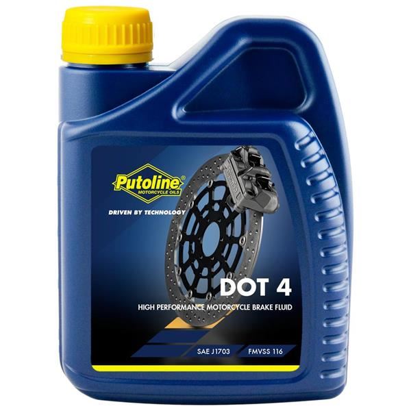 Putoline Pit Bike,Dirt Bike, Quad, Buggy DOT4 Brake Fluid 500ml