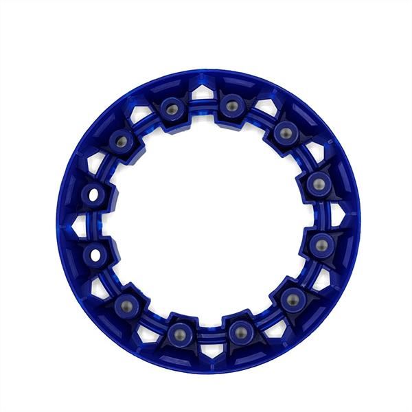 FunBikes Excite 1000w Mini Quad Rim Protective Cover Blue