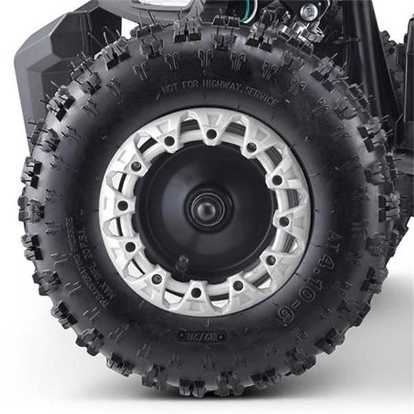 FunBikes Toxic 800w Black/White Kids Electric Mini Quad Bike V2