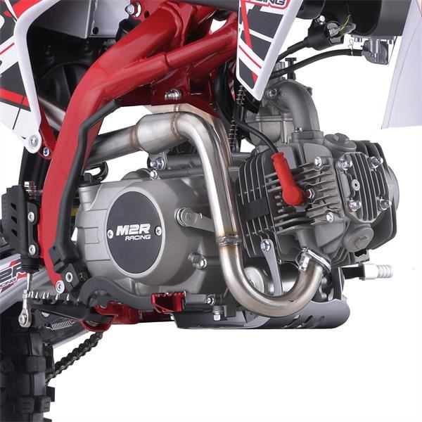 M2R RS-R 125 125cc 17/14 86cm Red/White Dirt Bike